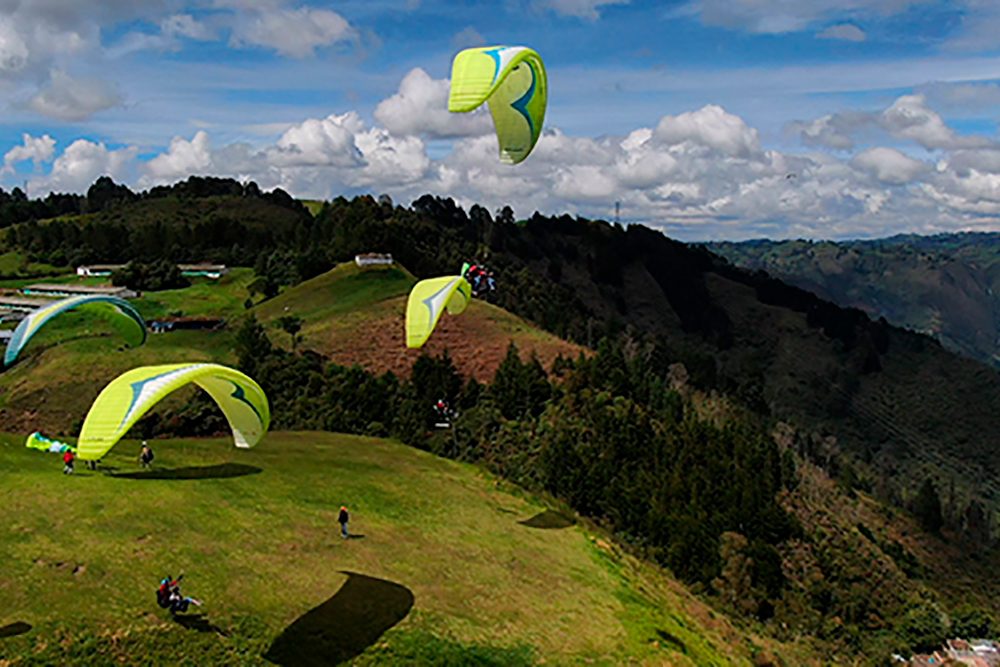 Parapente: Vuela sobre el Valle de Aburrá