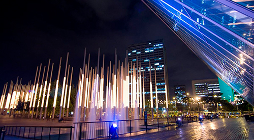 Vista panorámica de Medellín mostrando su transformación urbana