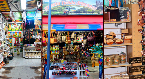 Artesanías en el Centro de Medellín